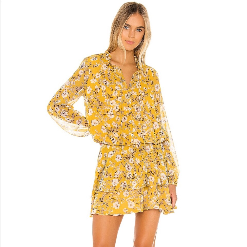 Show Me Your Mumu Floral Silk Dress